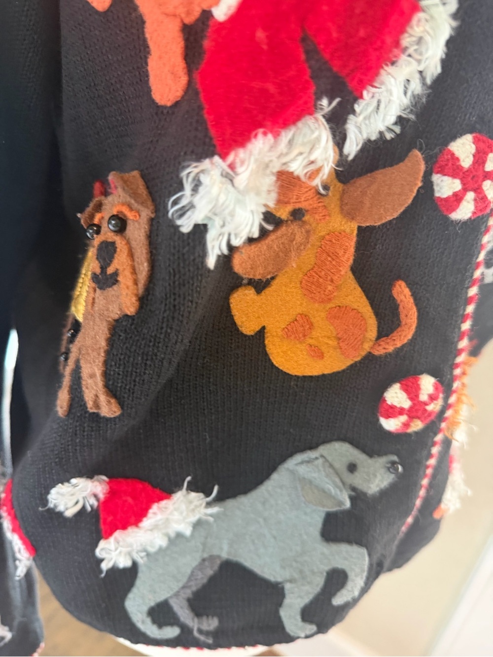 Michael Simon New York Christmas Dog
Puppy Cardigan Vintage size M - Picture 4 of 12